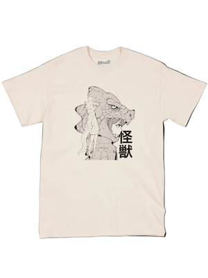 Acky Bright "Kawaii Kaiju" T-Shirt (Color Natural, Unisex)*