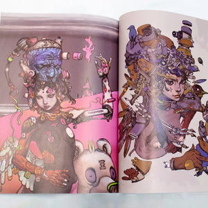 Hajime Sorayama, Rockin'Jelly Bean, Katsuya Terada "Dominatrix Heaven" SIGNED BY ALL THREE ARTISTS with a T-shirt