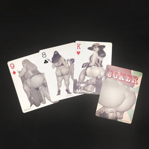 Namio Harukawa playing card produced and designed by Hajime Sorayama