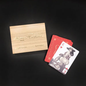 Namio Harukawa playing card produced and designed by Hajime Sorayama