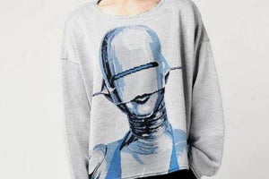 Hajime Sorayama Knit Shirt- KNIT GANG COUNCIL CREWNECK SWEATER "SEXY ROBOT"