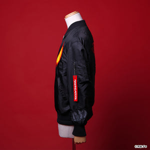 Ultraman Belial MA-1 Jacket Black