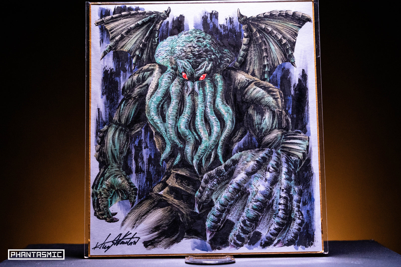 Hiroshi Kanatani Original Art "Cthulhu"