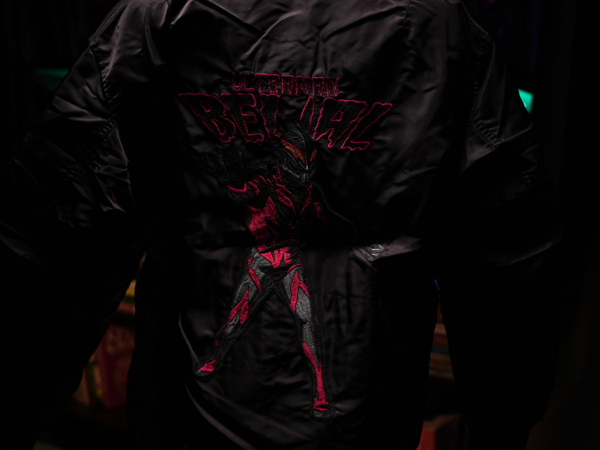Ultraman Belial MA-1 Jacket Black