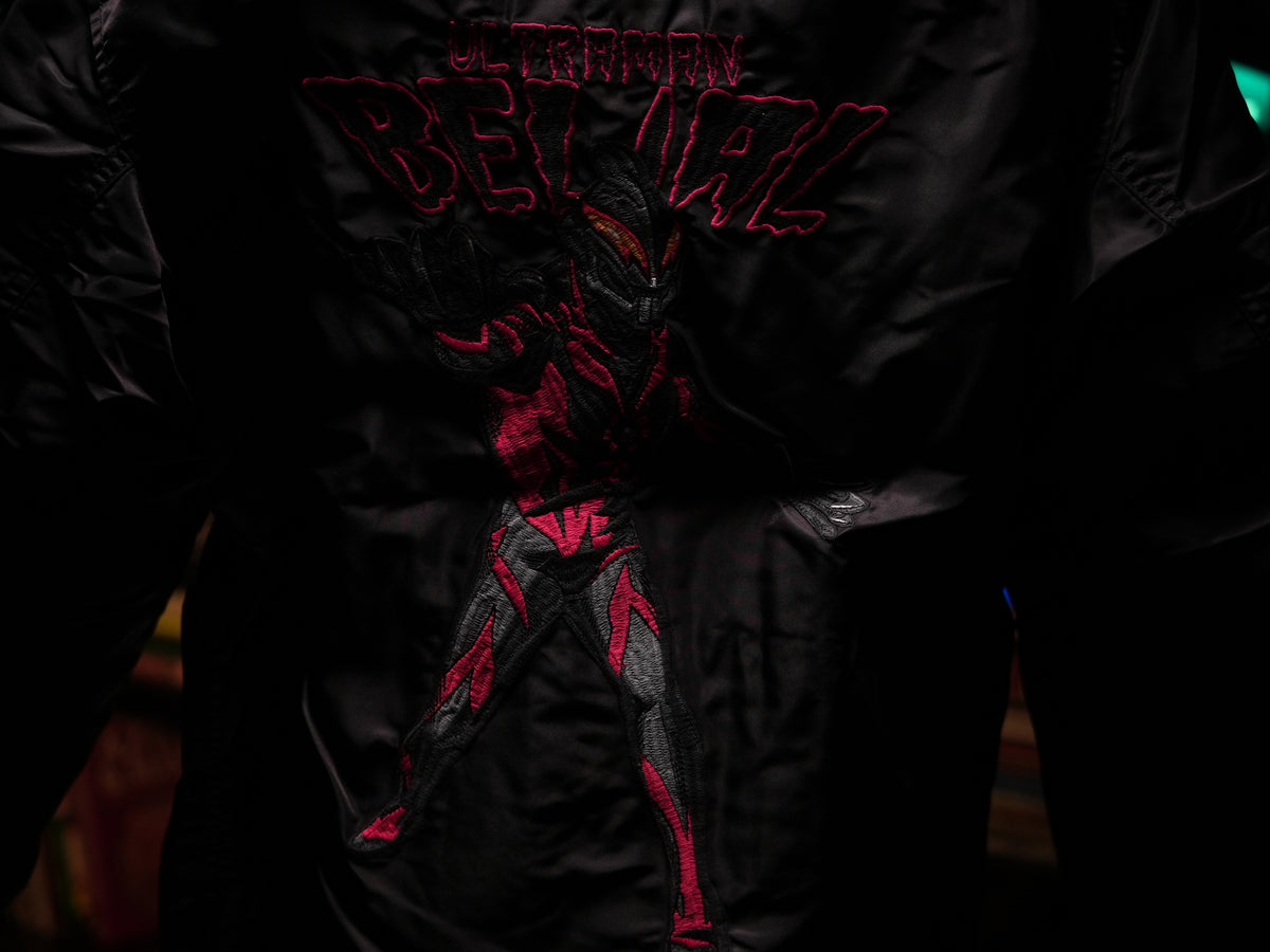 Ultraman Belial MA-1 Jacket Black