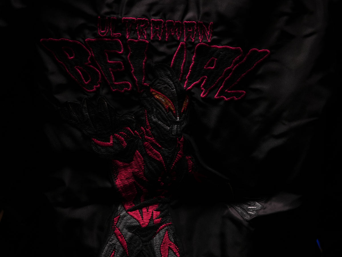 Ultraman Belial MA-1 Jacket Black