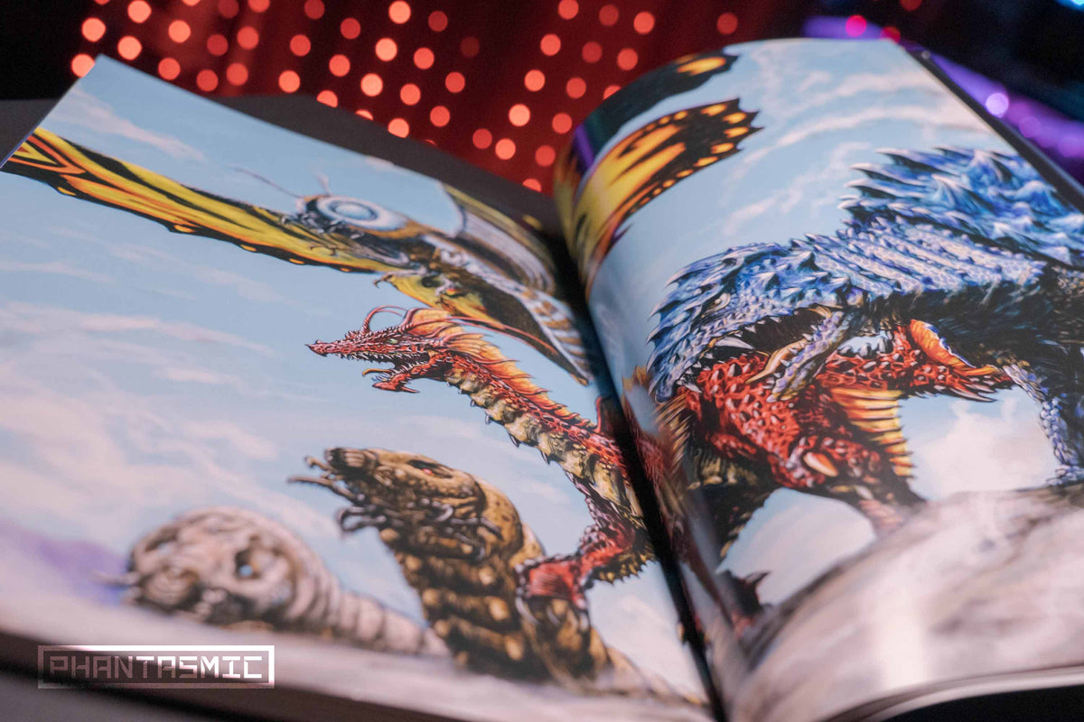 Yasushi Torisawa "Artworks of Yasushi Torisawa, The Attack of Toho Monsters"