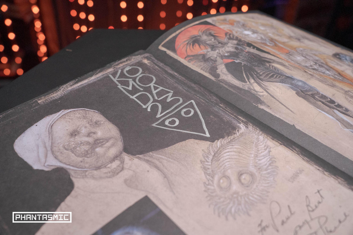 Paul Komoda  "The Sketchbook" SIGNED at a discounted price