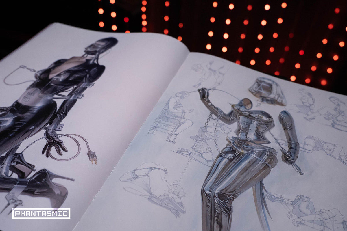 Hajime Sorayama "THE GYNOIDS LUVTRONIX" Signed