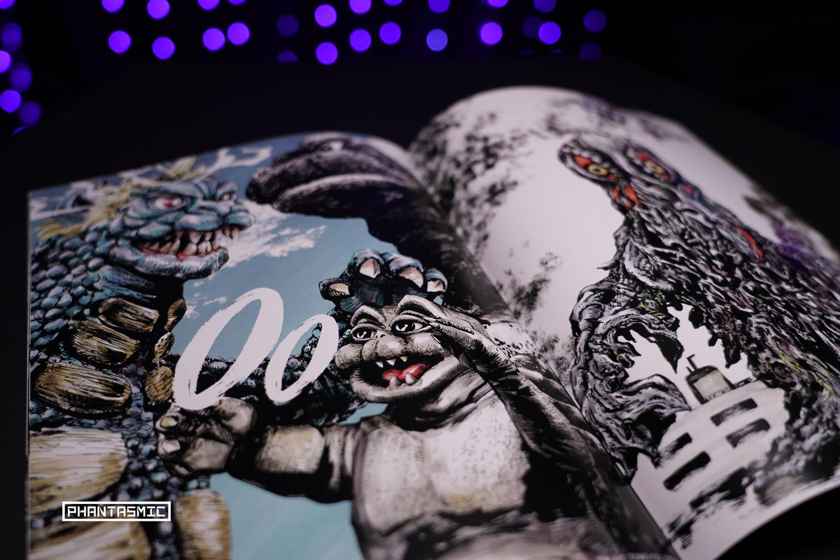 Hiroshi Kanatani "GODZILLA SKETCH" Signed