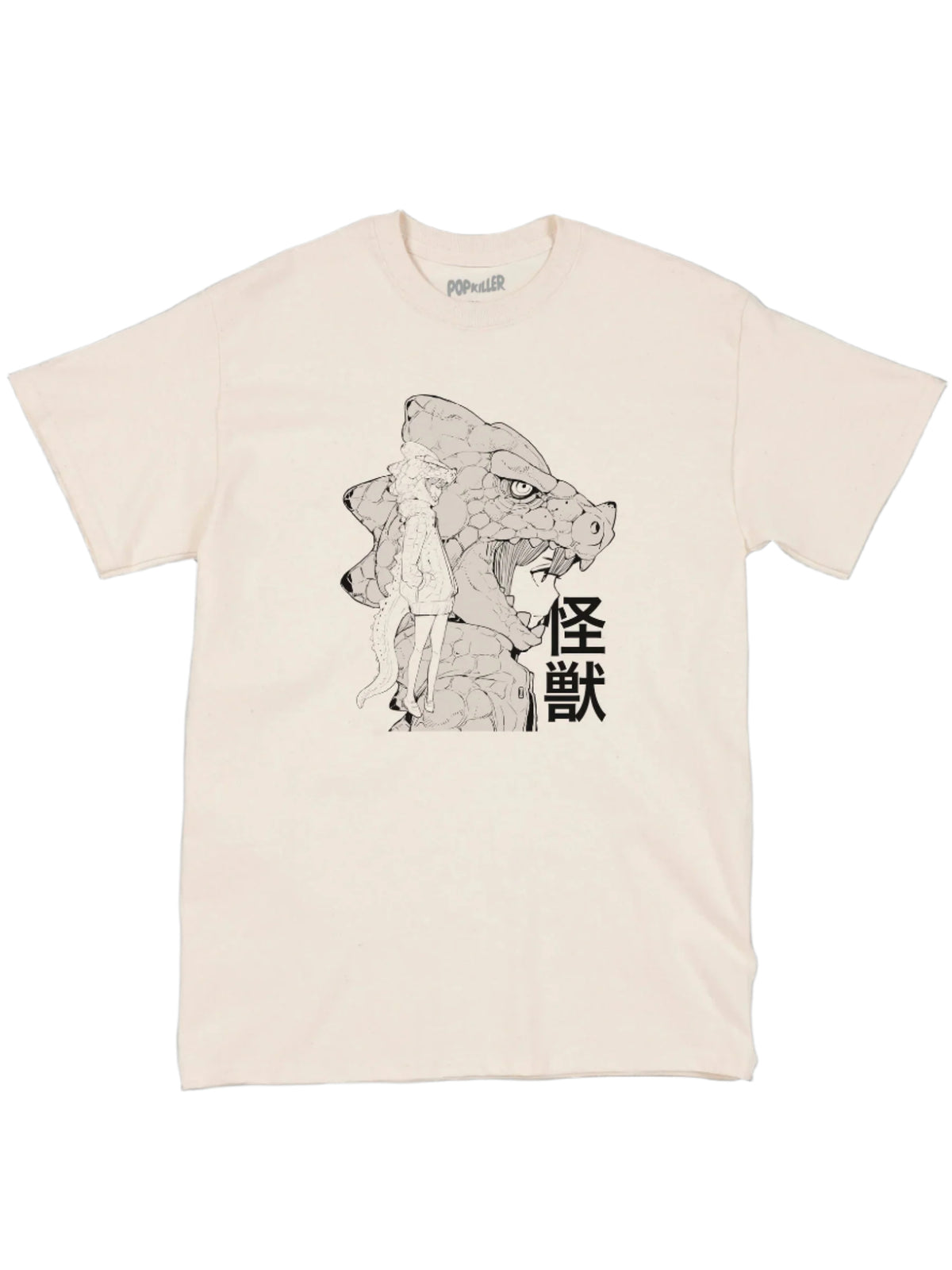 Acky Bright "Kawaii Kaiju" T-Shirt (Color Natural, Unisex)*