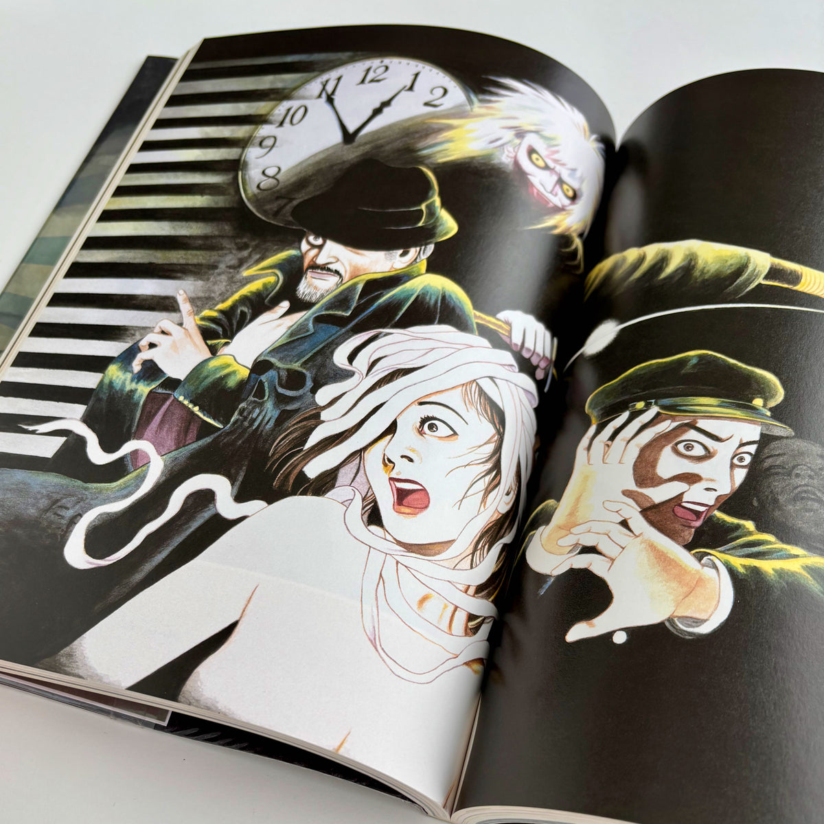 Suehiro Maruo 40TH ANNIVERSARY MARUOGRAPH DX II expanded SIGNED Blue Green*