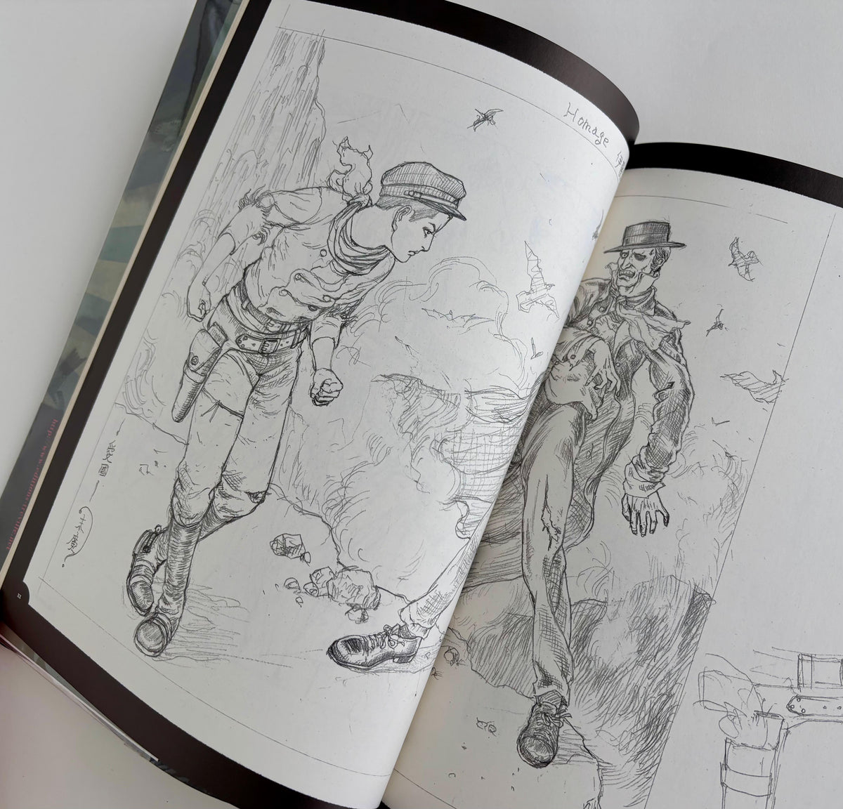 Suehiro Maruo 40TH ANNIVERSARY MARUOGRAPH DX II expanded SIGNED Military Green*