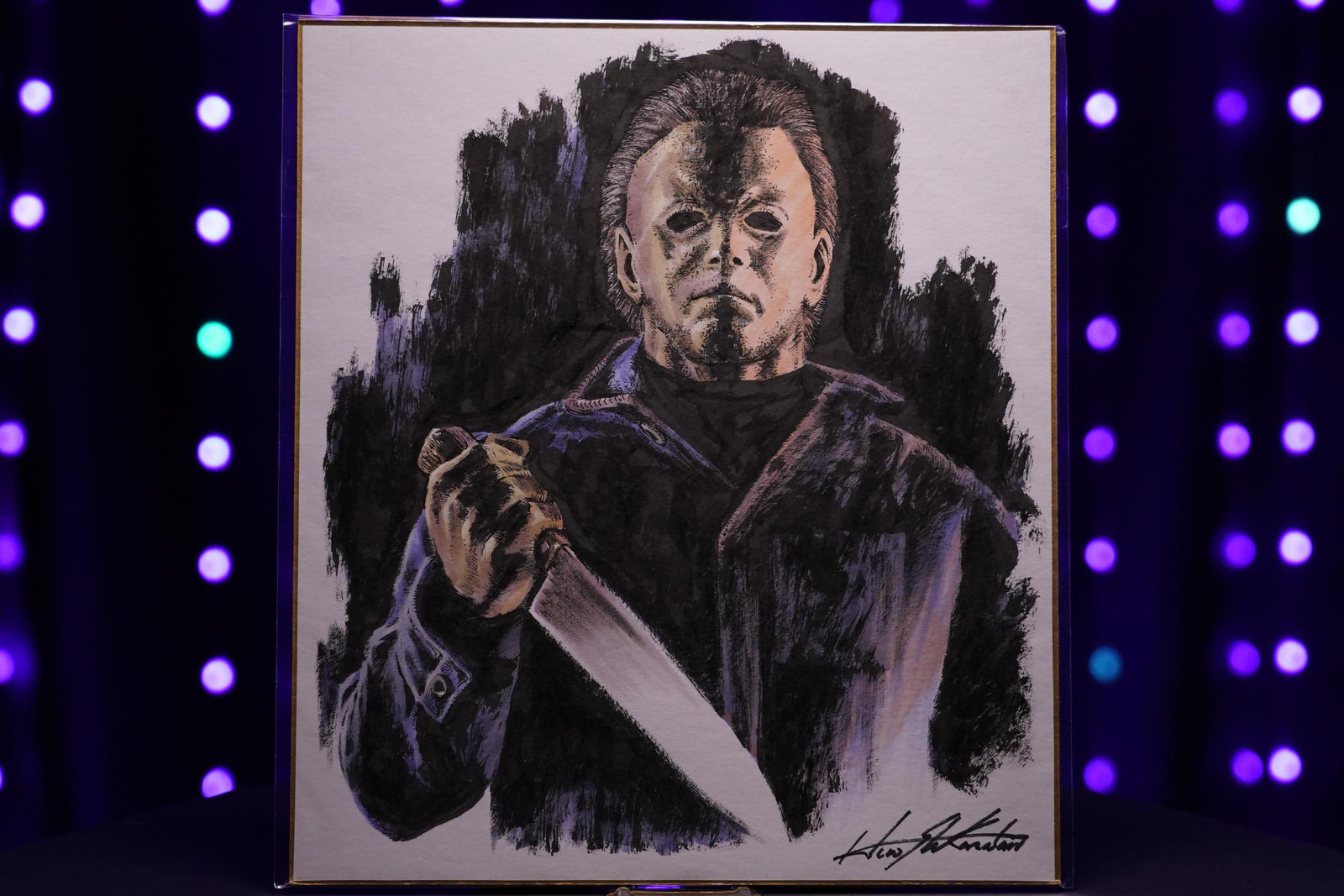 Hiroshi Kanatani Original Art "Michael Myers (Halloween)"
