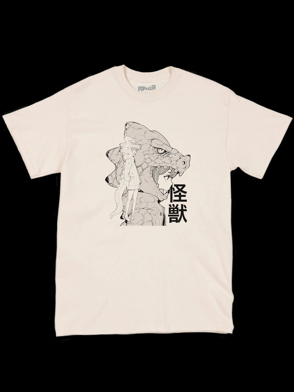 Acky Bright "Kawaii Kaiju" T-Shirt (Color Natural, Unisex)*