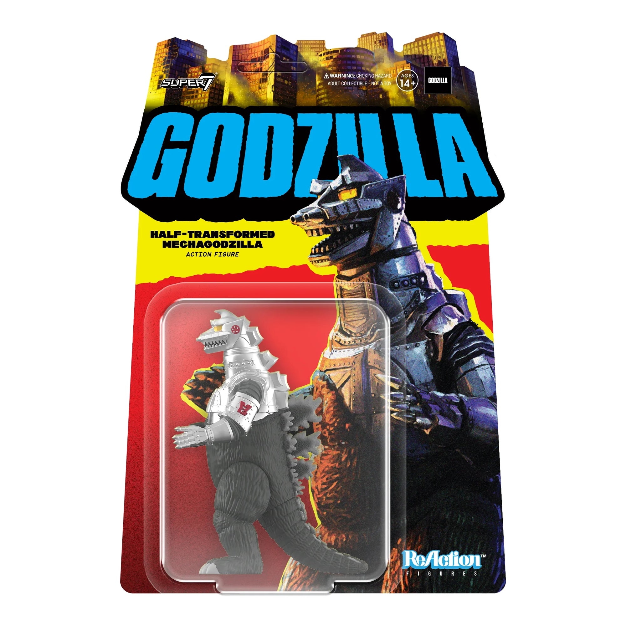 HALF-TRANSFORMED MECHAGODZILLA Toho ReAction Figure Wave 2