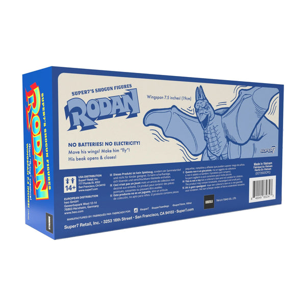 SHOGUN RODAN (Dark Red) Toho ReAction Figure - PHANTASMIC