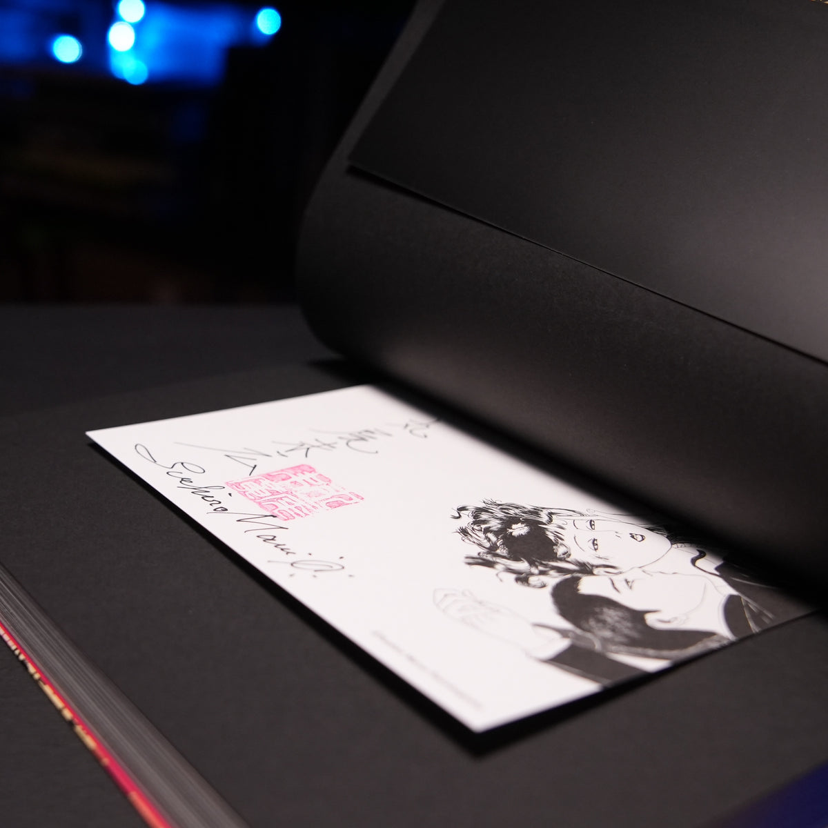 Suehiro Maruo "Rose Colored Monster" with Signed Postcard, Japanese Comic*