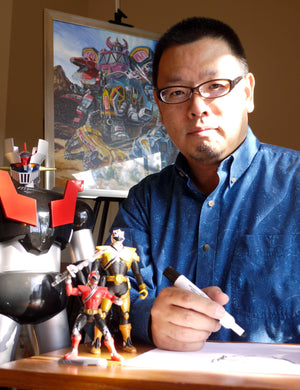 KIKAI-SENBAN METAL HERO SERIES CREATURE CHRONICLE Signed by Tsuyoshi Nonaka