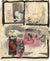 Paul Komoda ORIGINAL Sketchbook page 16a/16b  c.1980-1990