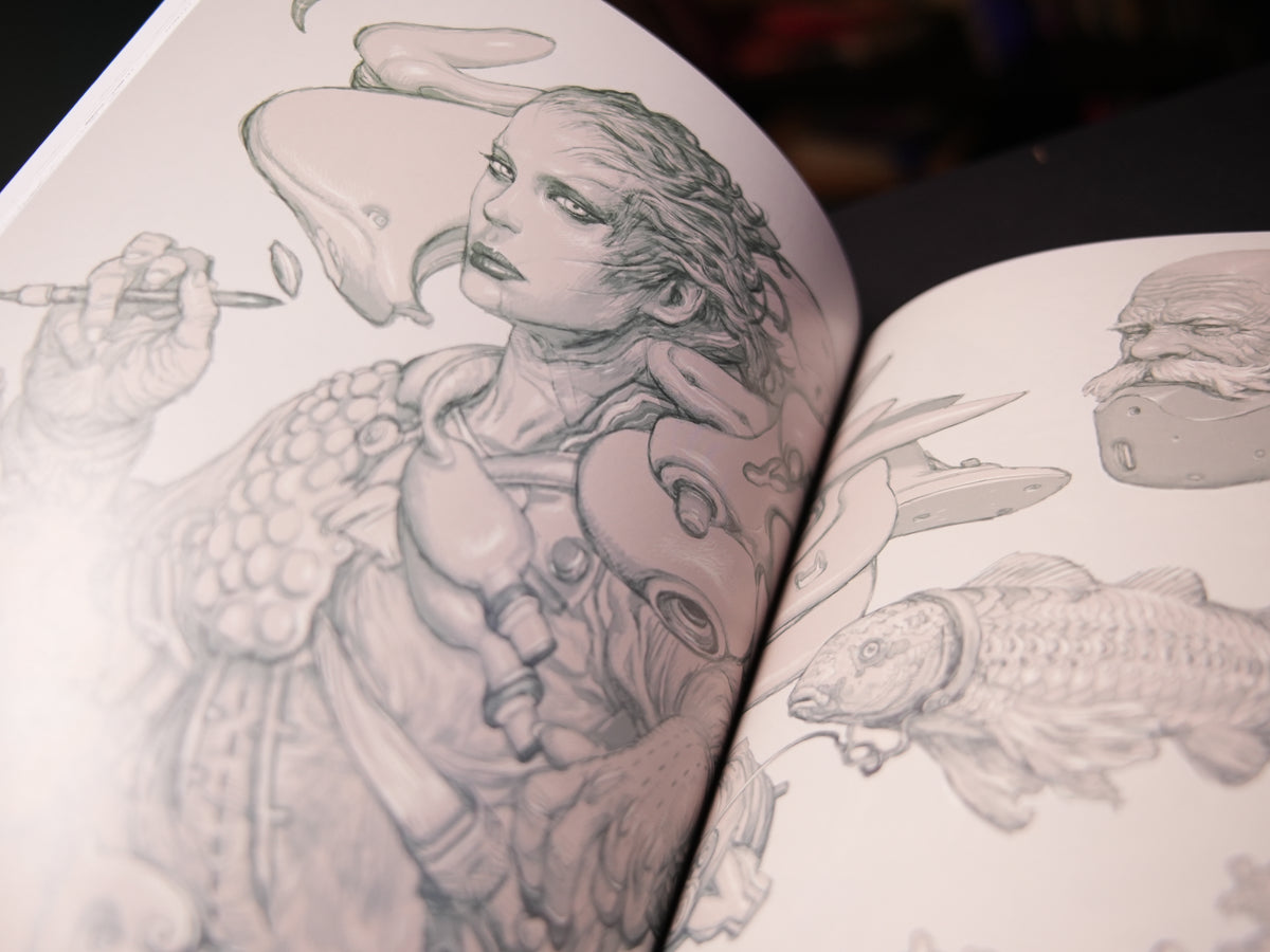 Katsuya Terada + Kim Jung Gi Illustration Book