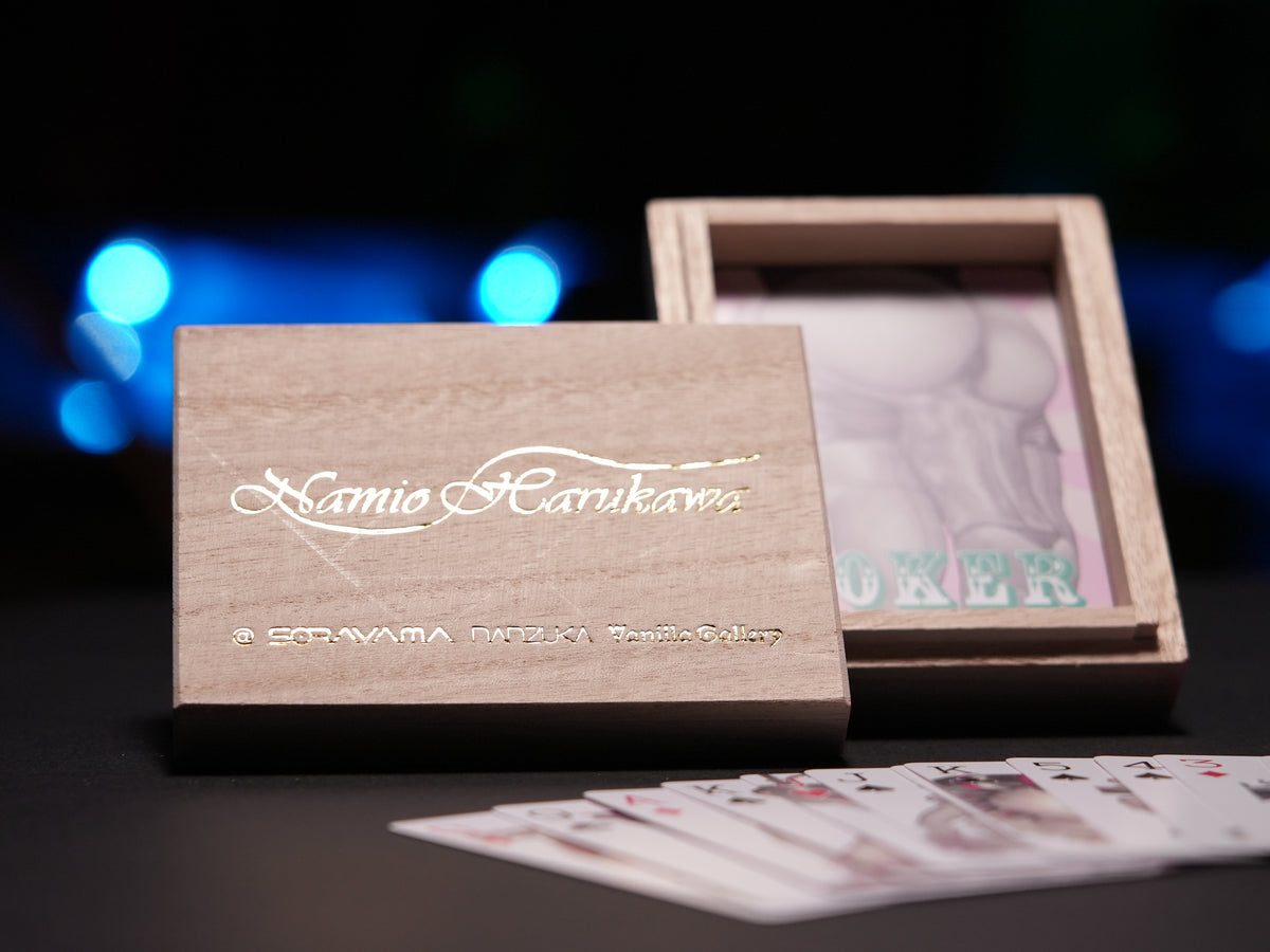 Namio Harukawa playing card produced and designed by Hajime Sorayama