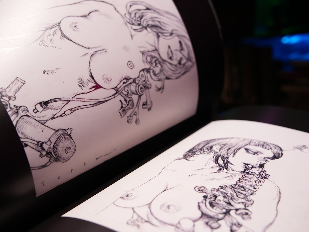 Hajime Sorayama, Rockin'Jelly Bean, Katsuya Terada "Pussycat! Kill! Kill! Kill!"  SIGNED by SORAYAMA