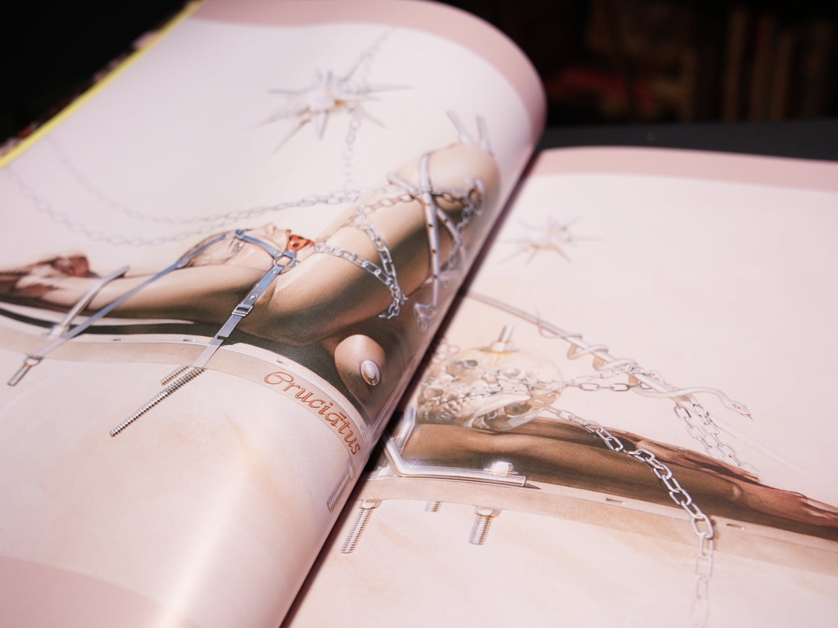 Hajime Sorayama, Rockin'Jelly Bean, Katsuya Terada "Tokyo Sweet Gwendoline" SIGNED BY SORAYAMA