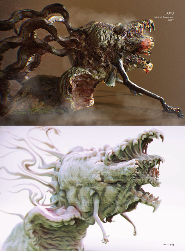 Keita Okada "Hiren" Artworks & Techniques