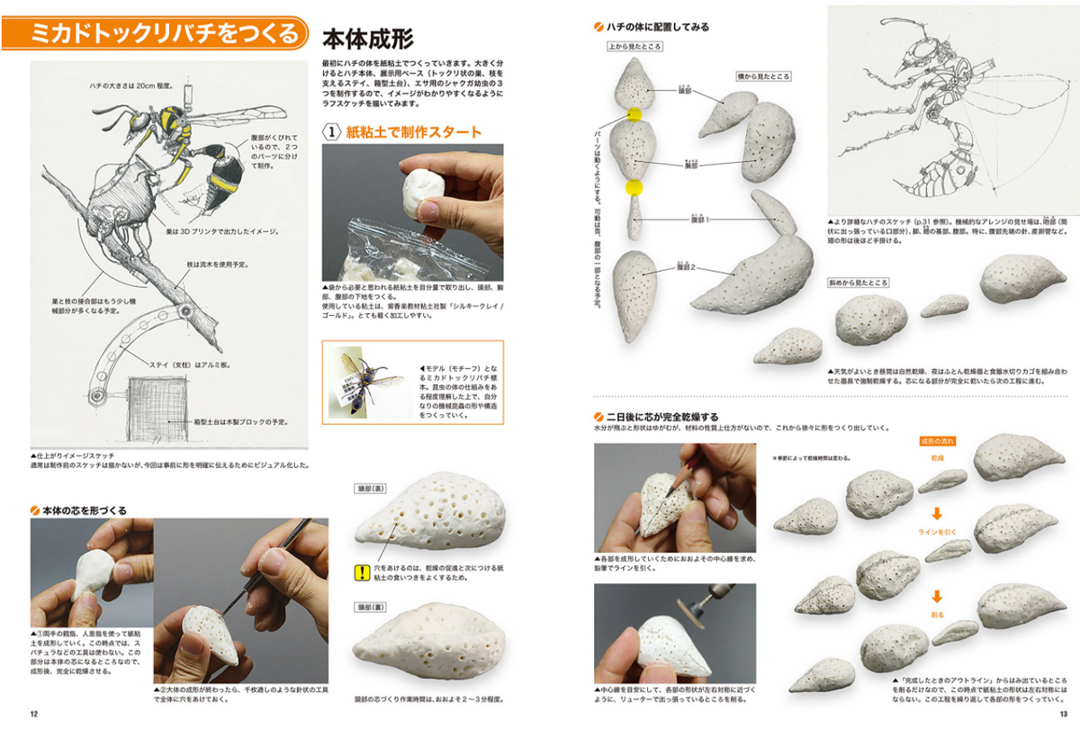 Yasuhito Udagawa “All about making mechanical insects, ever-evolving mechanical mutants”