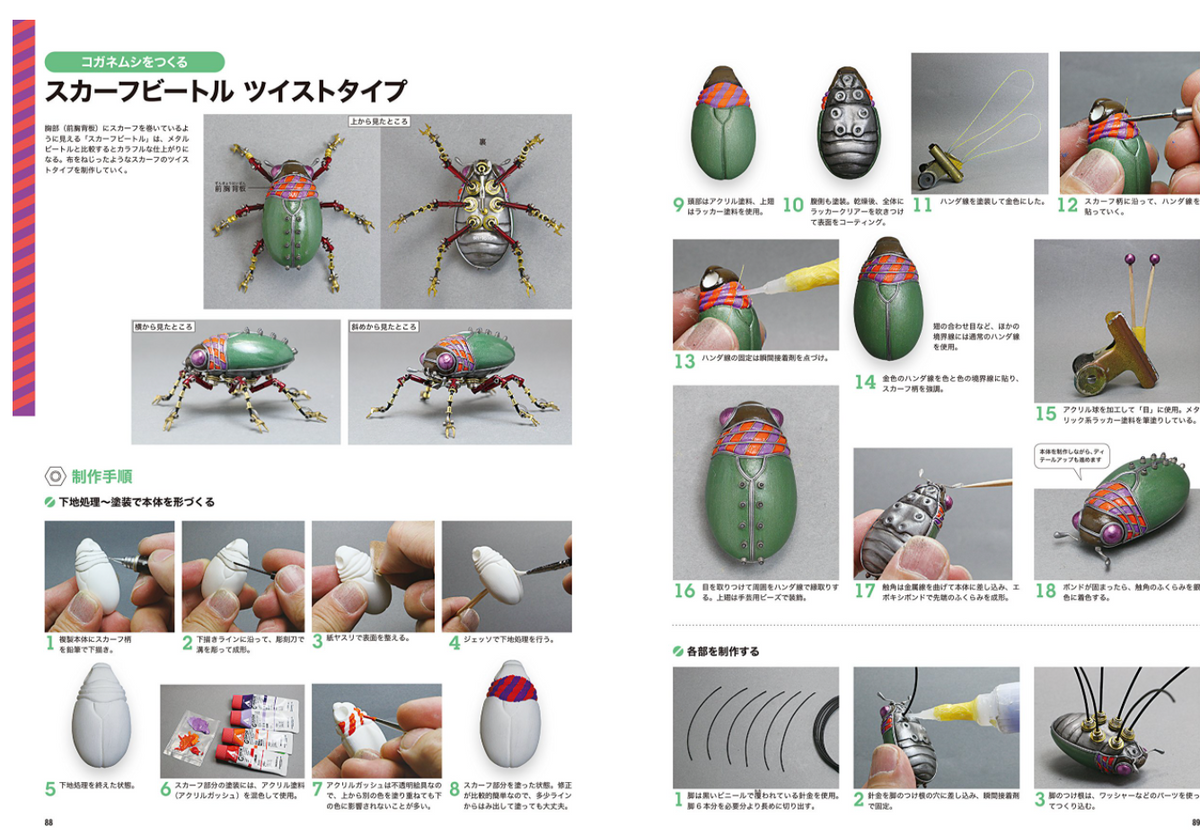 Yasuhito Udagawa “All about making mechanical insects, ever-evolving mechanical mutants”