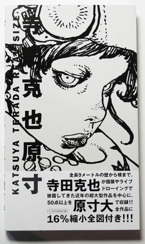 KATSUYA TERADA REAL SIZE BOOK Japanese Edition with Obi