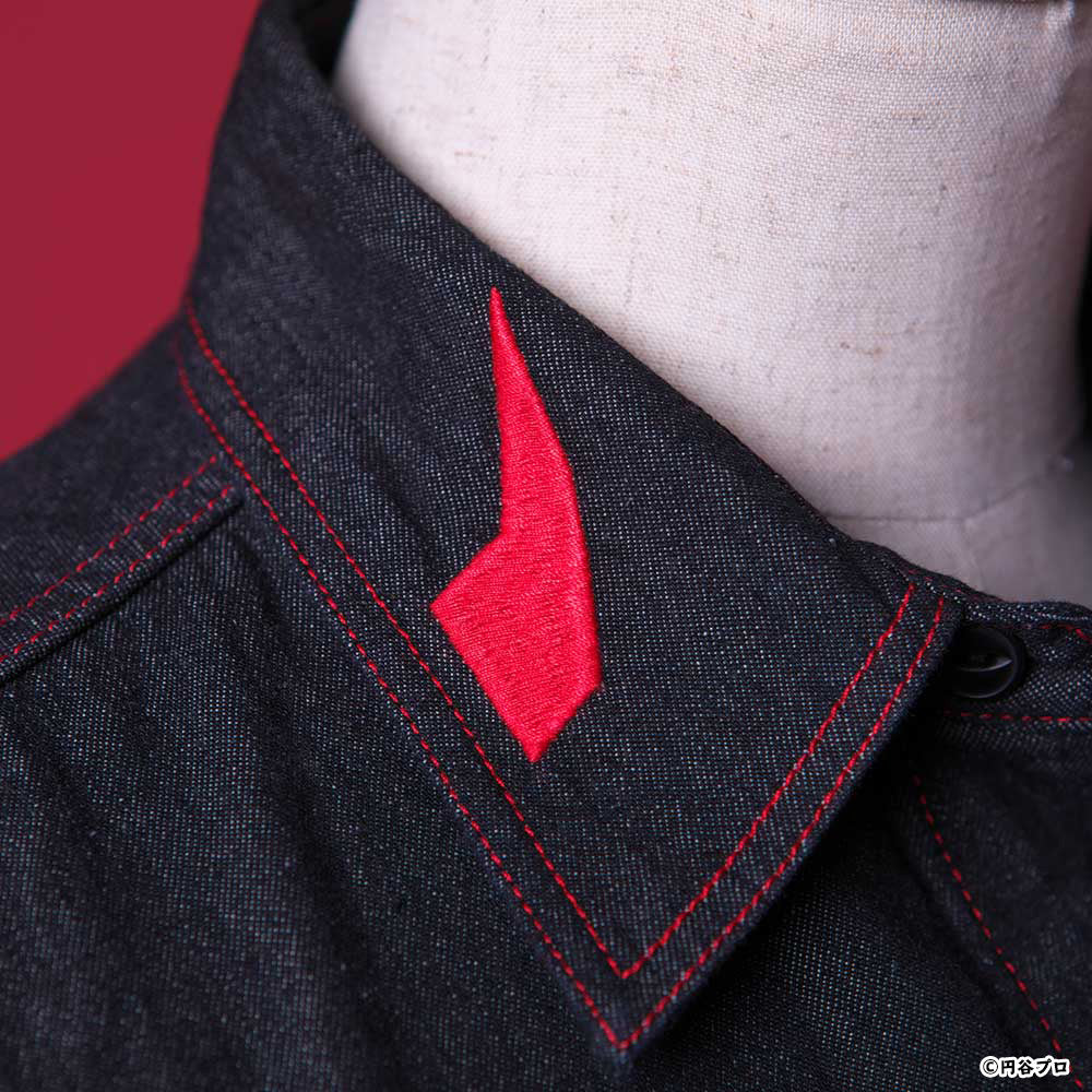 Darkness Heels Ultraman Belial Black Denim Shirt