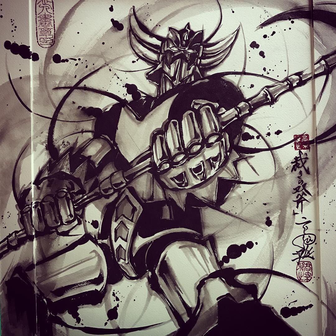 Masayuki Kojo "Grendizer Double Harken" ORIGINAL