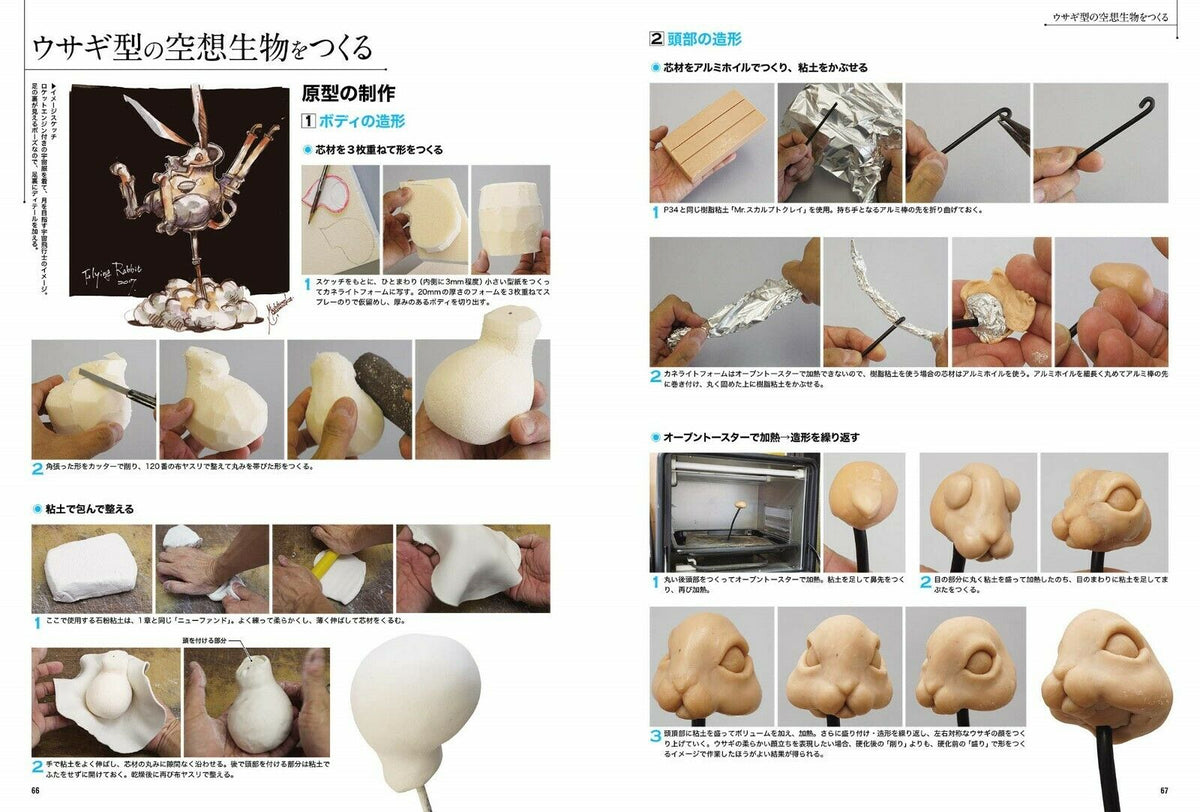 Michihiro Matsuoka "Sculpting Imaginary Creatures"