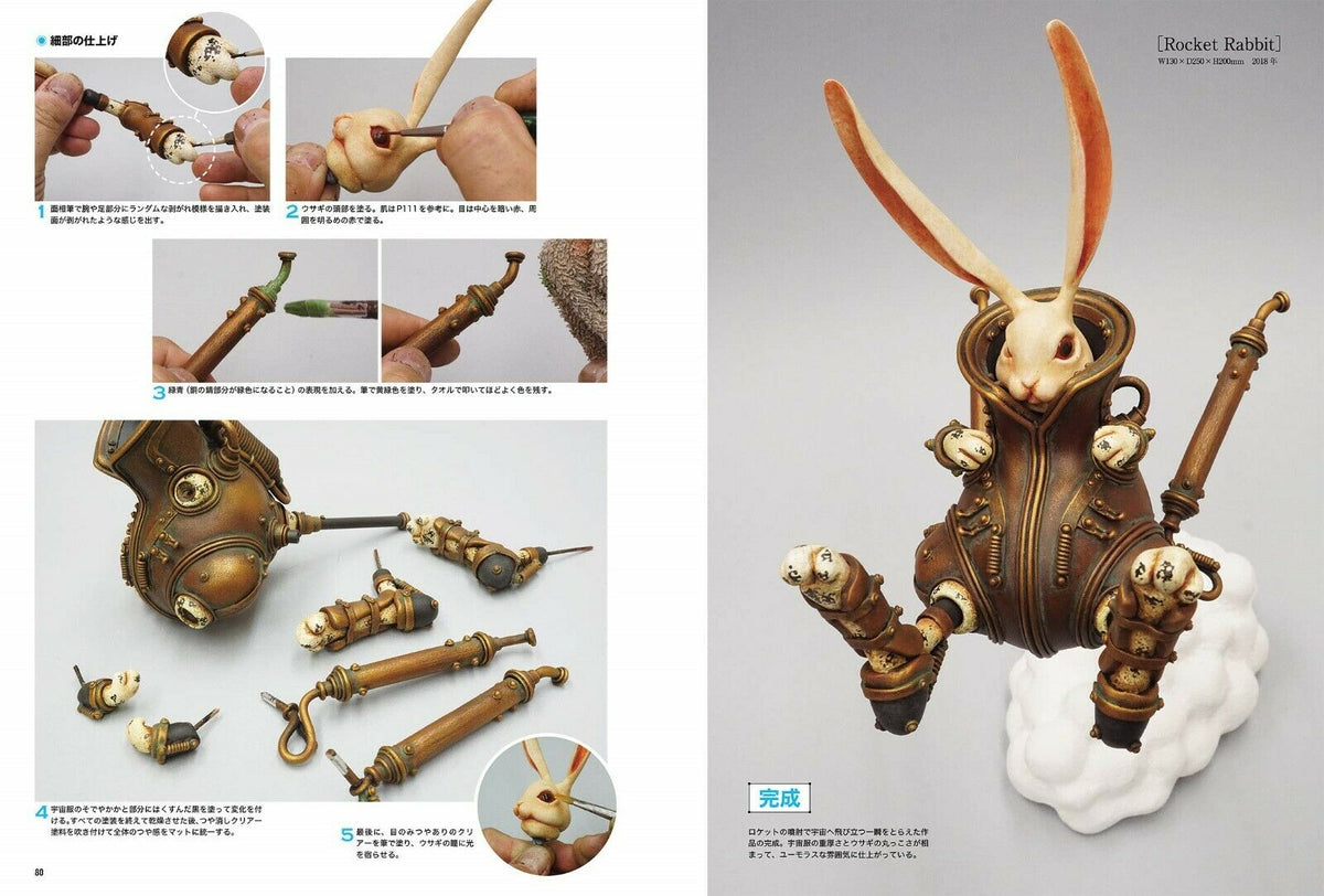Michihiro Matsuoka "Sculpting Imaginary Creatures"