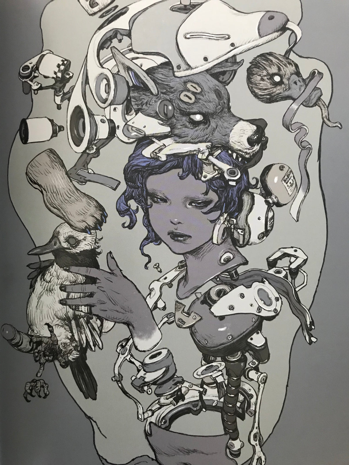 Hajime Sorayama, Rockin'Jelly Bean, Katsuya Terada "Tokyo Sweet Gwendoline" SIGNED BY SORAYAMA